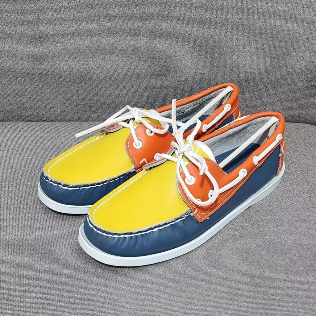 mocassin homme cuir